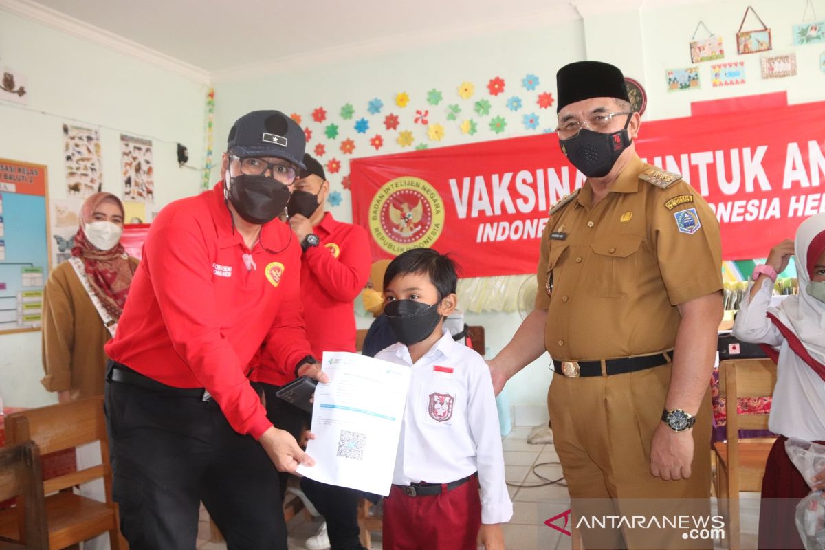 Fasilitasi Vaksinasi COVID-19 BIN Daerah Kalsel sasar seribu anak di HSS