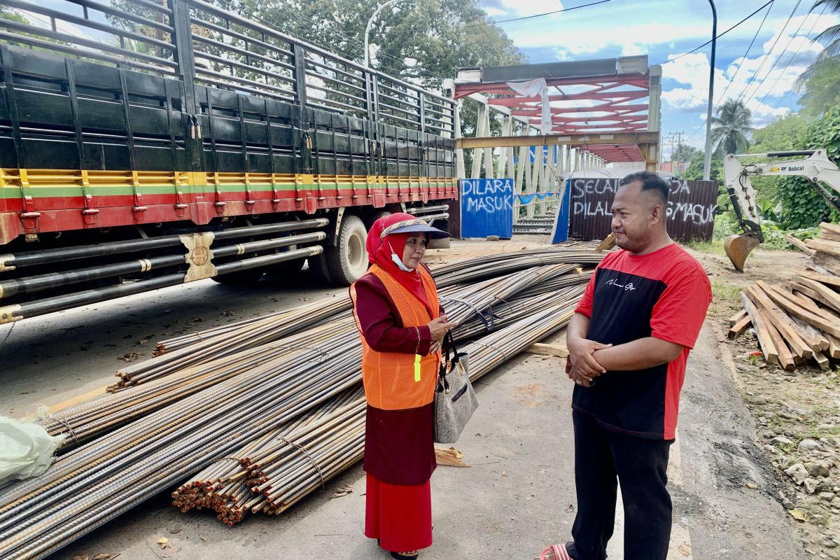 Komisi III terus kawal pengerjaan jembatan Paringin