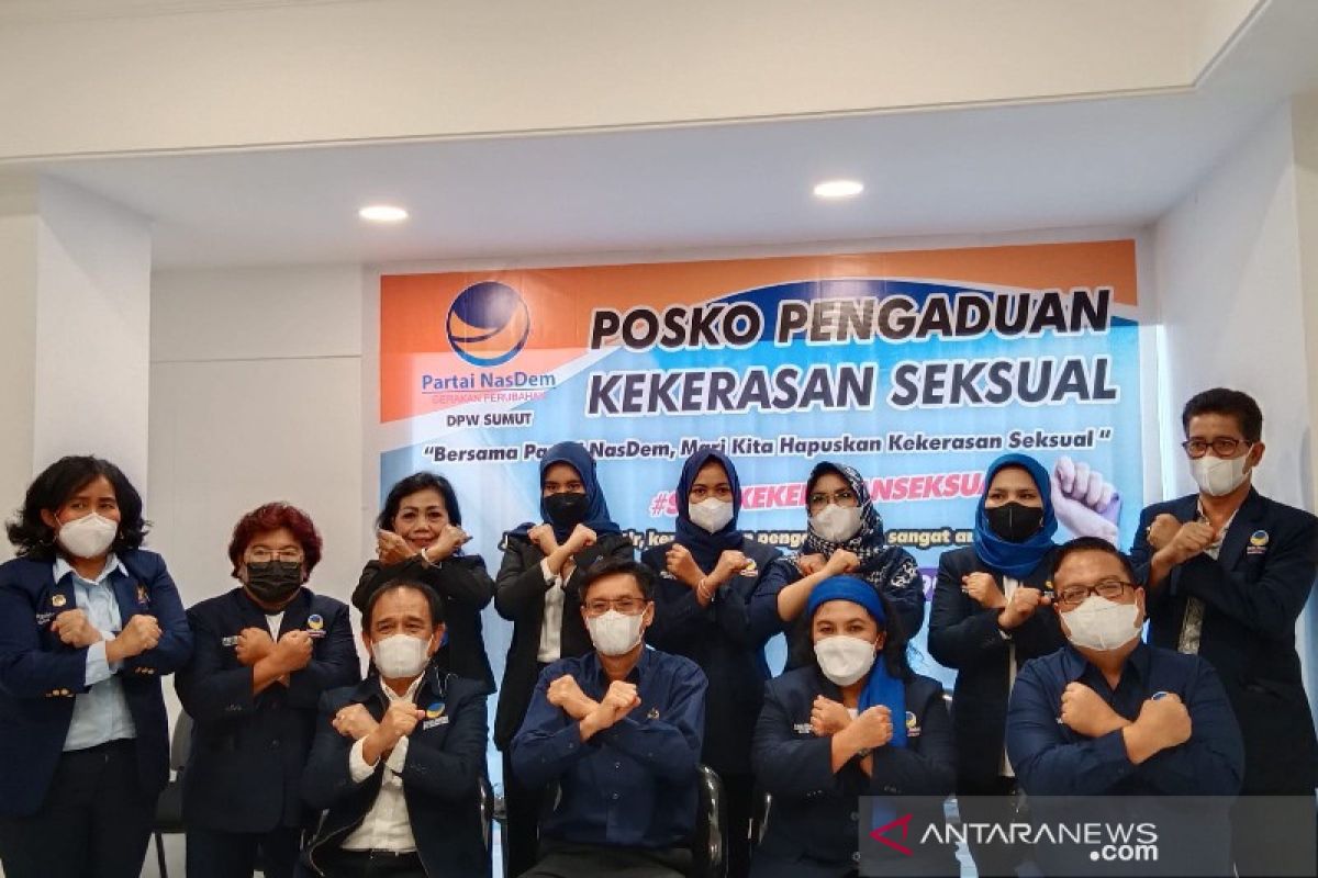 Nasdem Sumut buka posko pengaduan kekerasan seksual