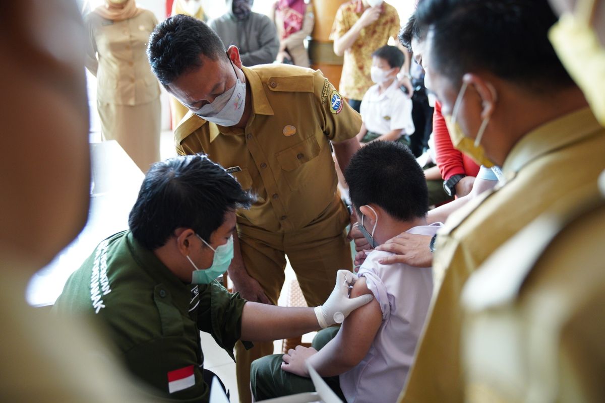 Pemkot Pontianak mulai gelar vaksinasi bagi anak usia 6-11 tahun