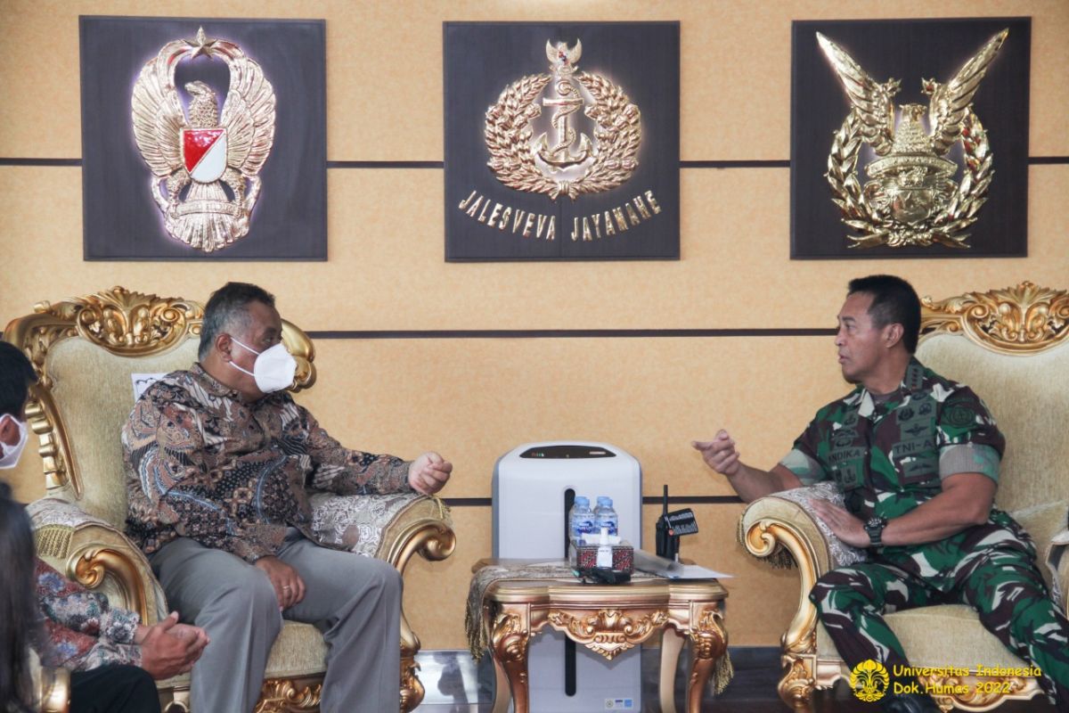 Panglima TNI dan Rektor UI perkuat kerja sama
