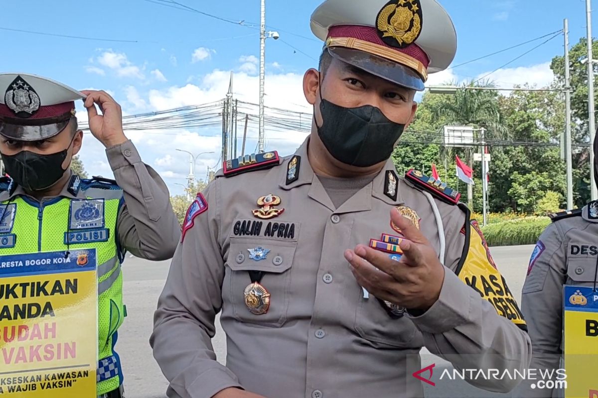 Kecelakaan beruntun libatkan lima kendaraan Jalan Sudirman Kota Bogor