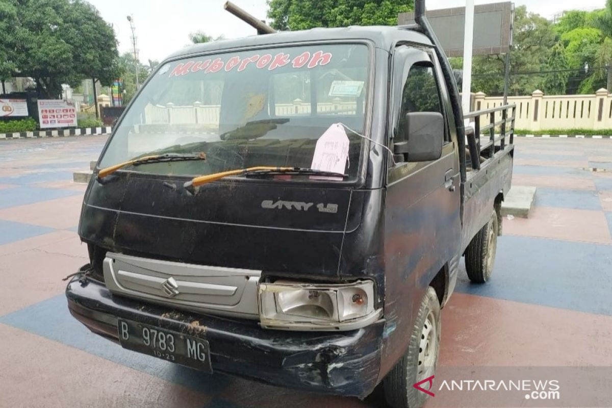 Polres Bogor bekuk residivis spesialis pencurian mobil pick-up