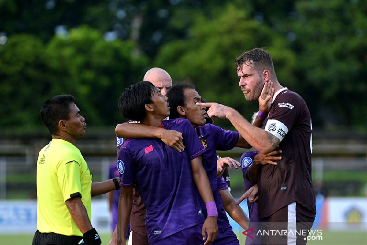 Skor kacamata jadi hasil akhir PSM versus Persik