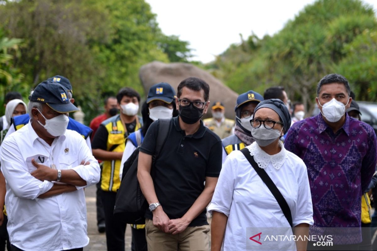 Menlu-Menteri PUPR tinjau kesiapan KTT G20 di Nusa Dua