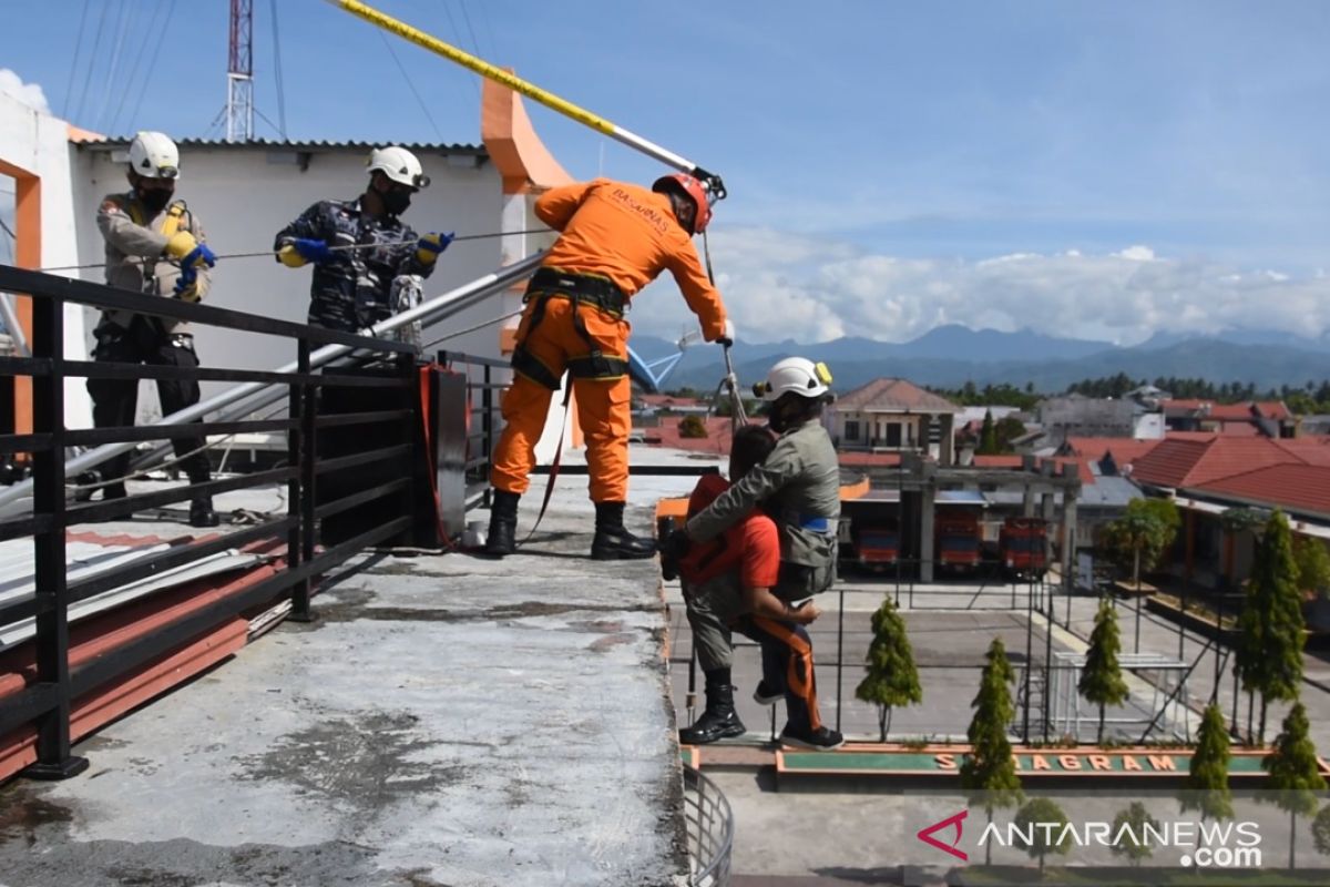 Basarnas Gorontalo gelar latihan lintas sektor