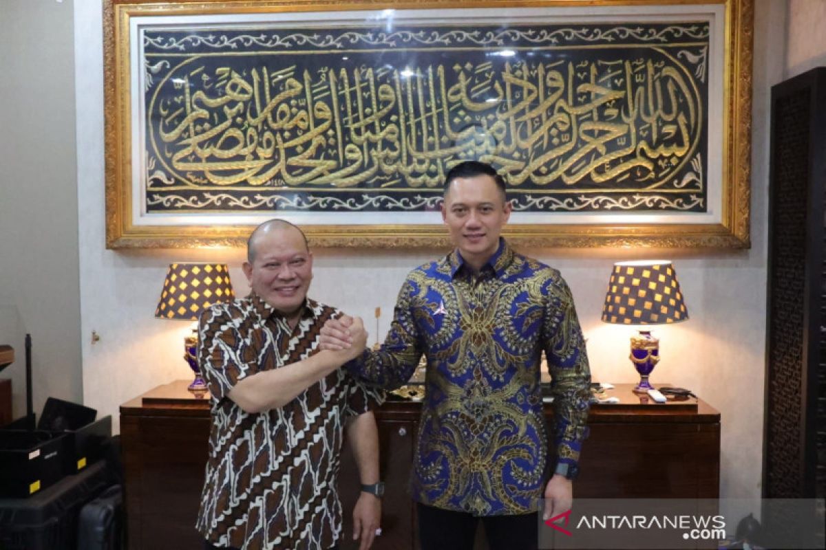 AHY ajak DPD RI bersinergi perjuangkan aspirasi rakyat