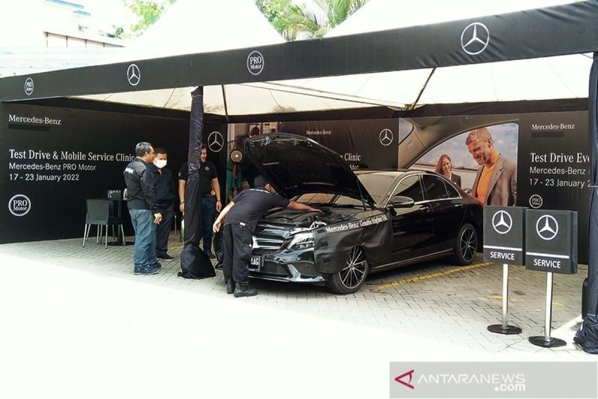 Mercedes-Benz hadirkan layaan Mobile Service Clinic dan test drive di Bogor