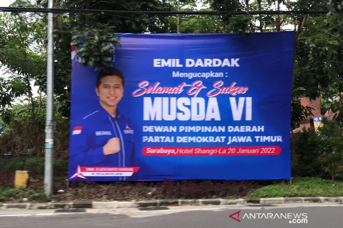 Musda Demokrat Jatim, 10 DPC komitmen kawal Emil Dardak