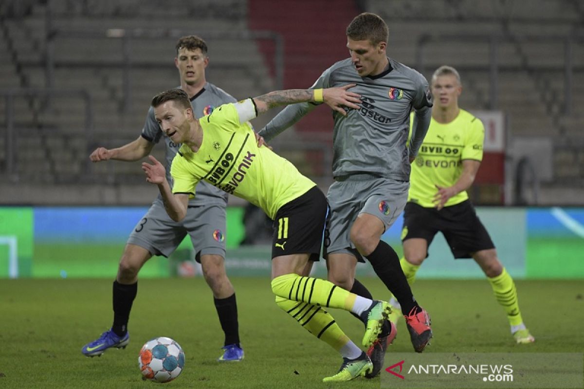 Piala DFB Pokal - Dortmund tersisih seusai dipencundangi tim kasta kedua