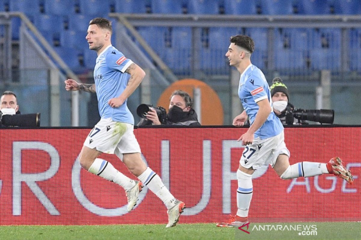 Coppa Italia - Immobile bawa Lazio lewati Udinese menuju perempat final