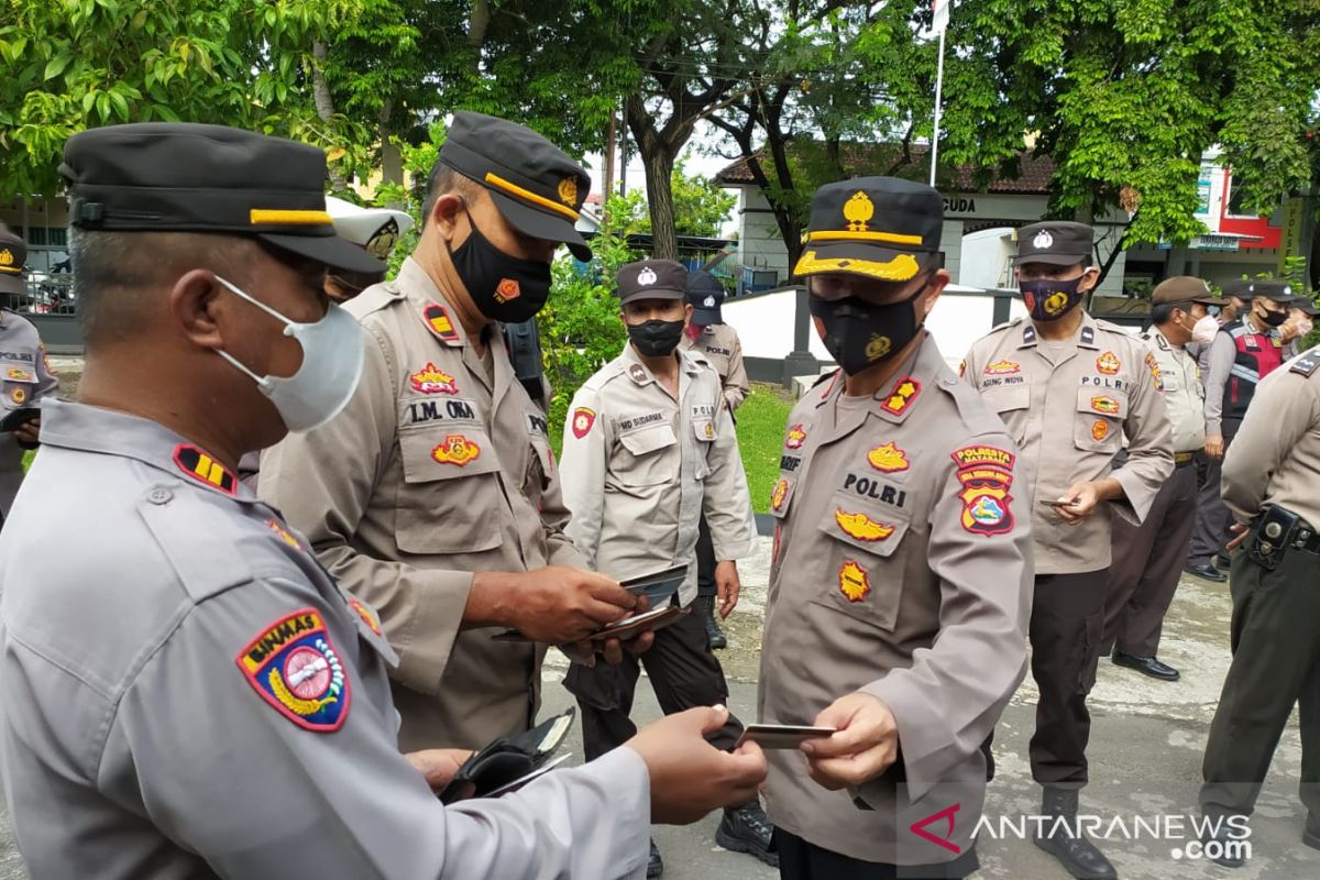 Waka Polresta Mataram pimpin Giat Gaktibplin