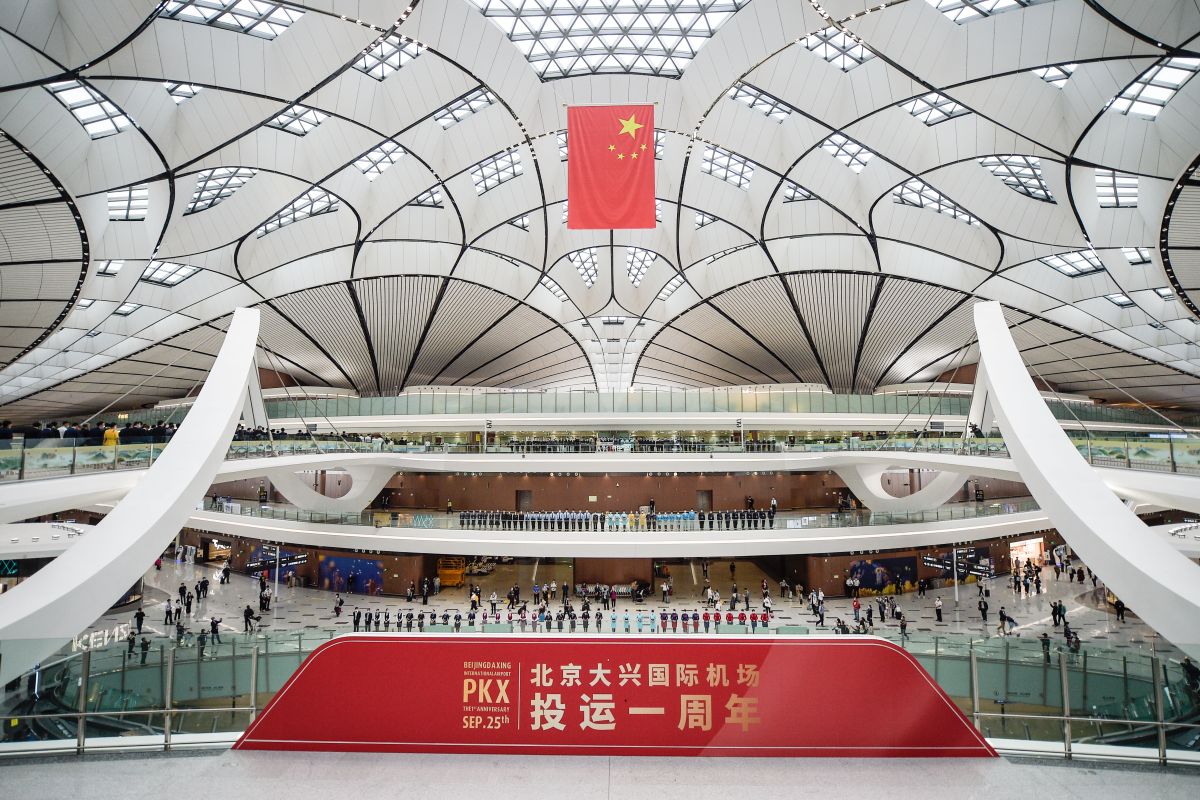 Bandara baru Beijing diperkirakan tangani 2,8 juta penumpang selama Festival Musim Semi