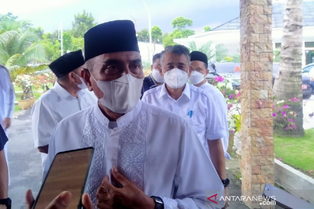 Gubernur Sumut prihatin Bupati  Langkat kena OTT KPK