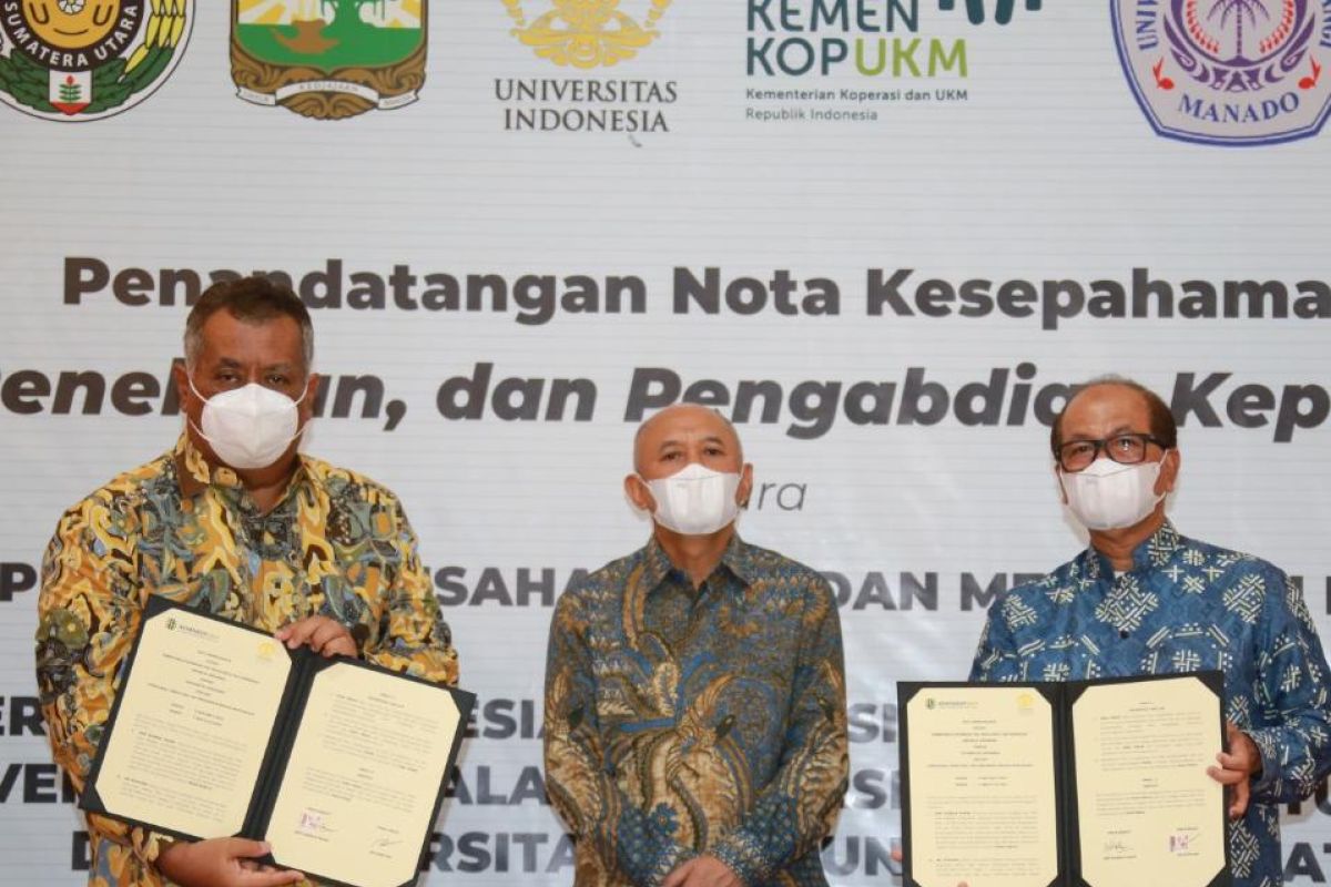 UI-Kemenkop kerja sama cetak wirausaha muda berbasis pendidikan tinggi