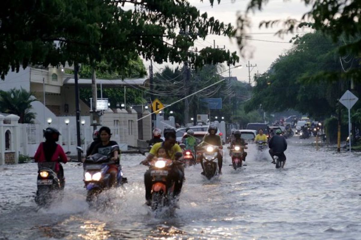 BMKG: 11 kabupaten/kota di Sumsel berpotensi hujan lebat disertai petir