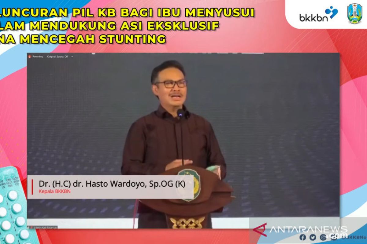 BKKBN resmikan pil progestin bagi ibu menyusui dukung ASI eksklusif