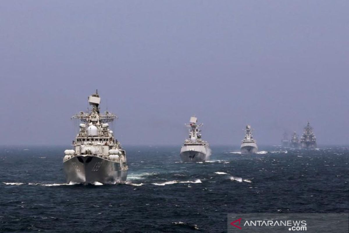 China, Rusia, Iran gelar latihan militer bersama