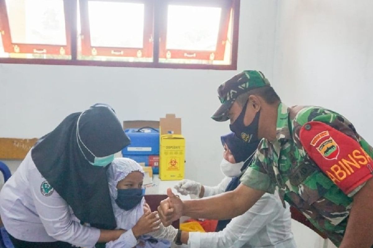 Satgas COVID-19 Palas gelar vaksinasi anak usia 6 -11 tahun