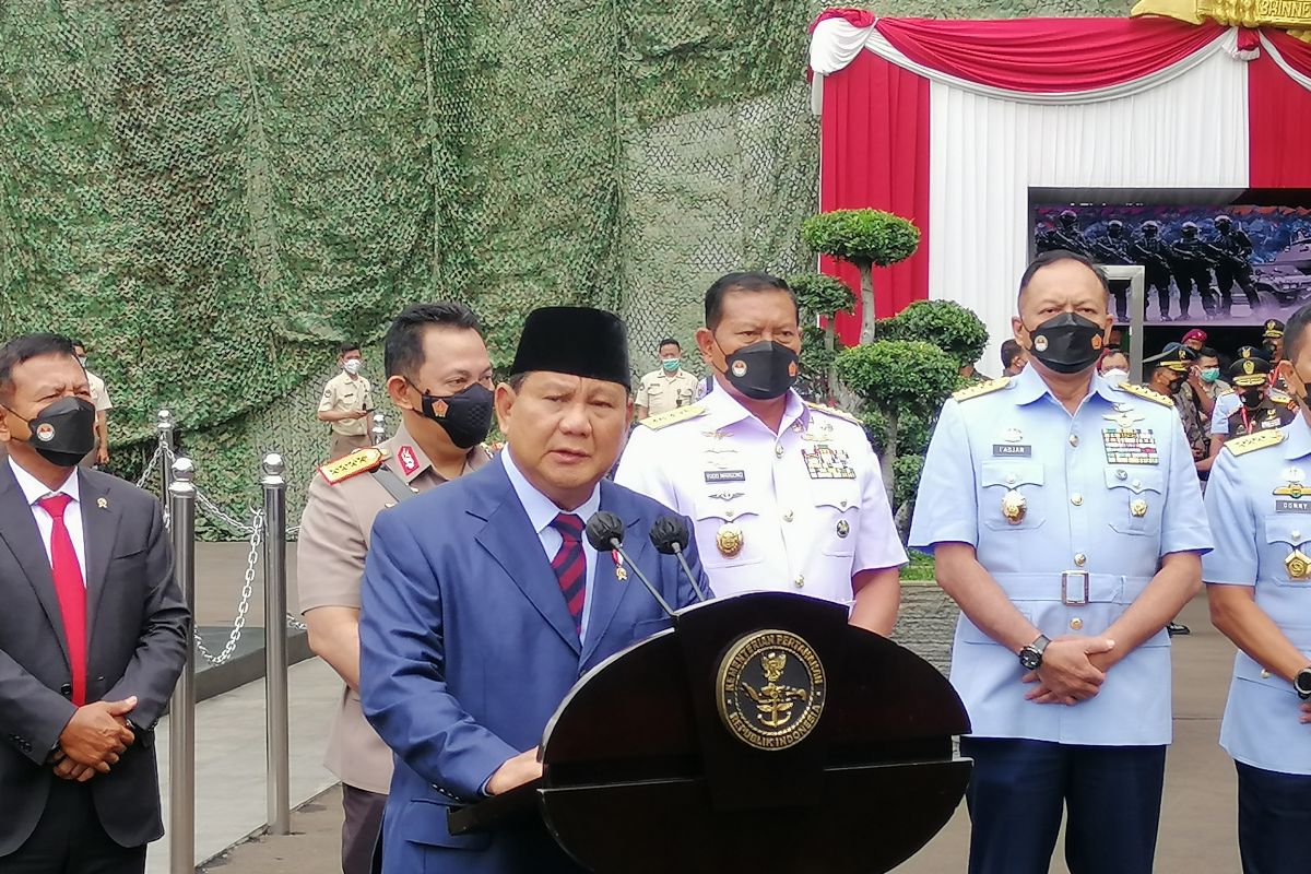 Menhan Prabowo sebut pengadaan pesawat tempur Rafale buatan Perancis tinggal tunggu kontrak