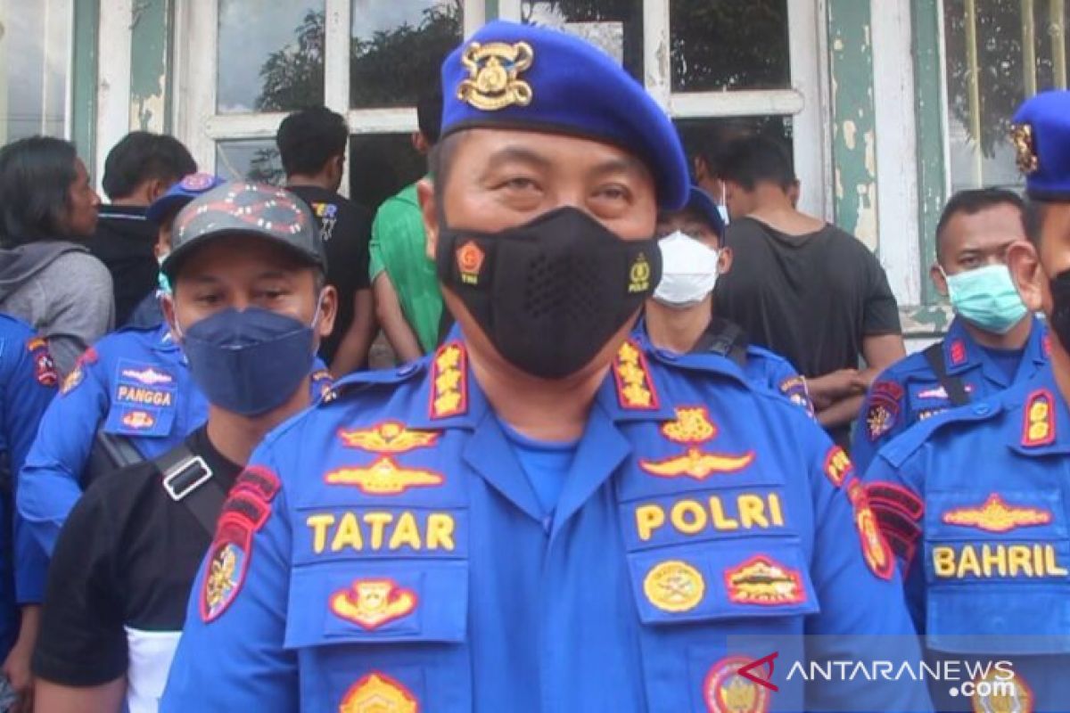 Polair gerebek kampung narkoba Samarinda