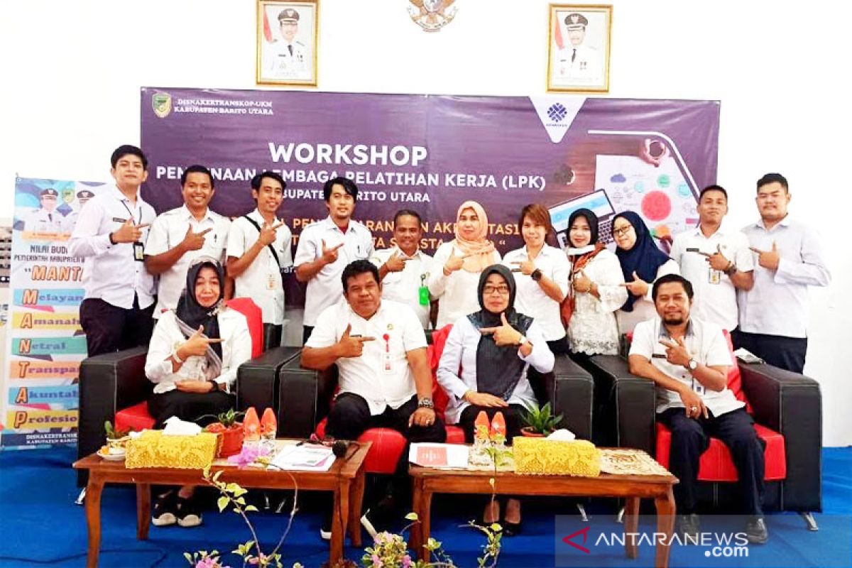 Tingkatkan SDM, Barut lokakarya pembinaan lembaga pelatihan kerja