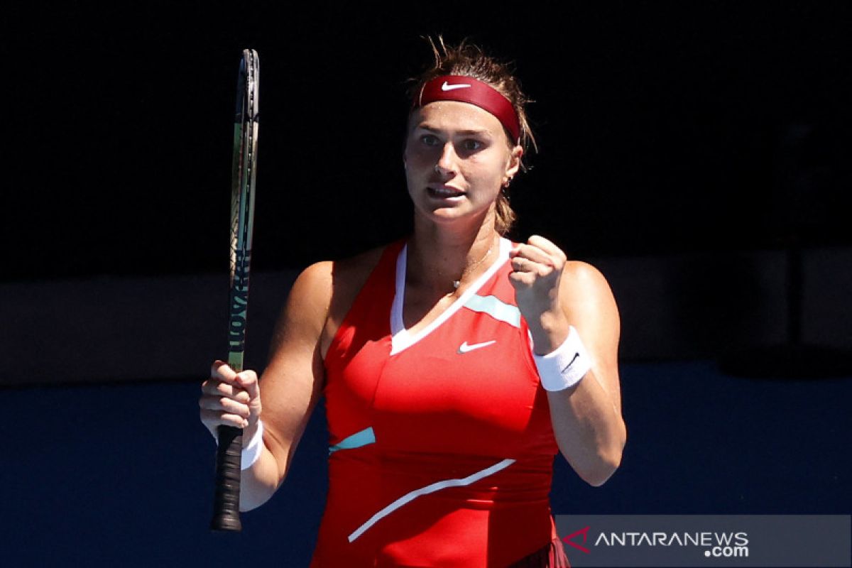 Australian Open: Sabalenka selamat saat unggulan putri berguguran