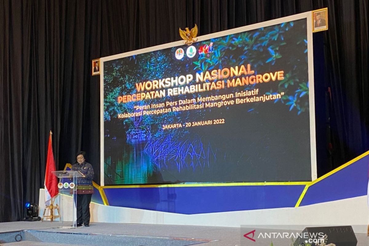 Menteri LHK: Rehabilitasi mangrove berperan turunkan emisi GRK