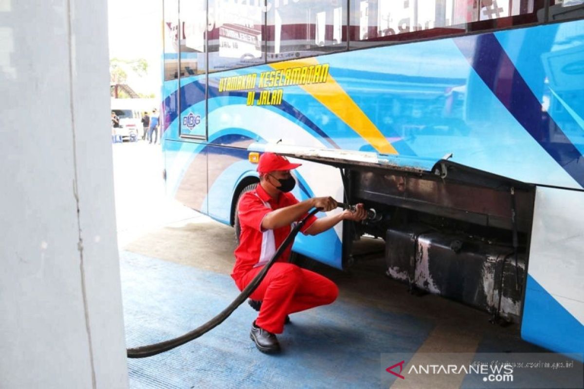 Kementerian ESDM dorong kendaraan besar  gunakan bahan bakar gas