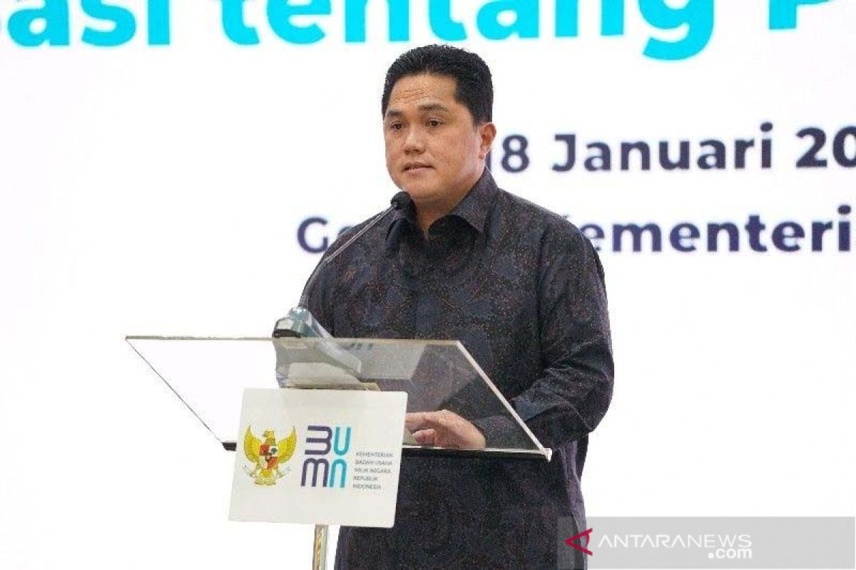 Erick Thohir berharap zakat di BUMN disalurkan via Baznas