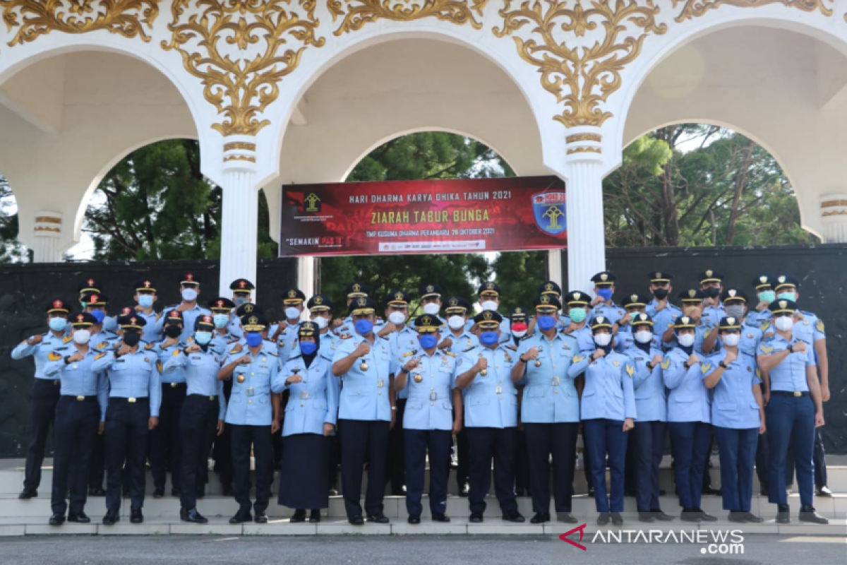 Kemenkumham Riau salurkan donasi untuk korban Semeru sebesar Rp99,3 juta