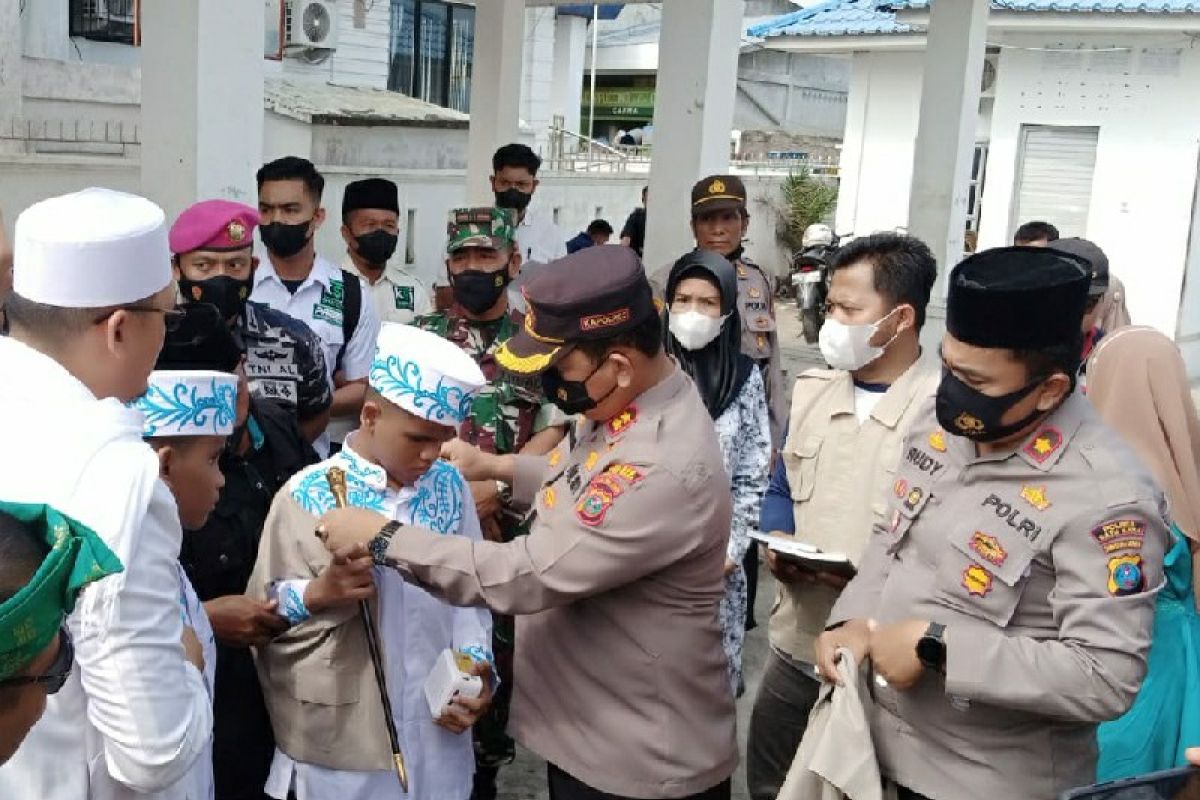 Dua bocah Tunanetra hafiz Al-Quran asal Langkat dinobatkan duta komunitas sedekah jumat