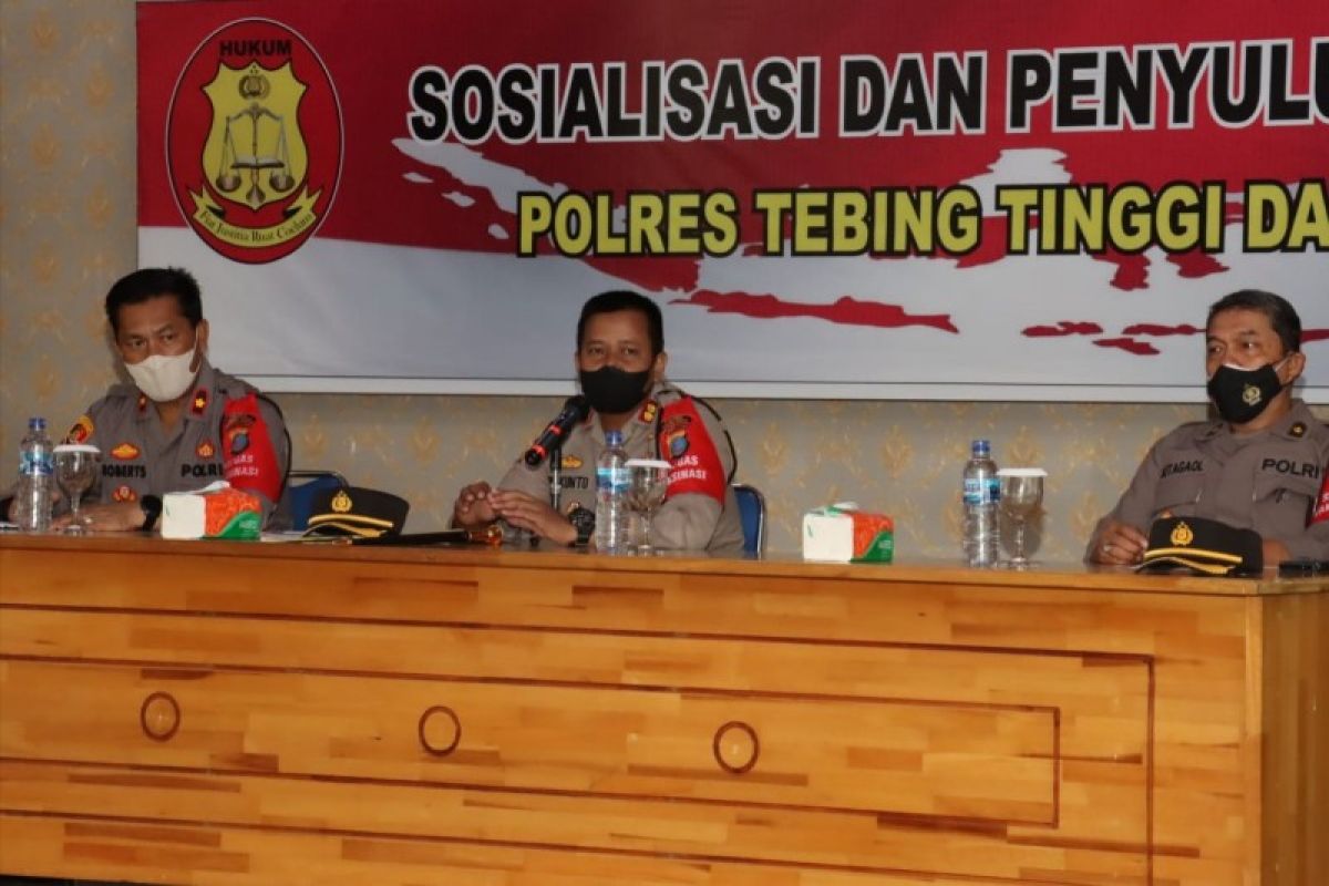 Polres Tebing Tinggi penyuluhan hukum