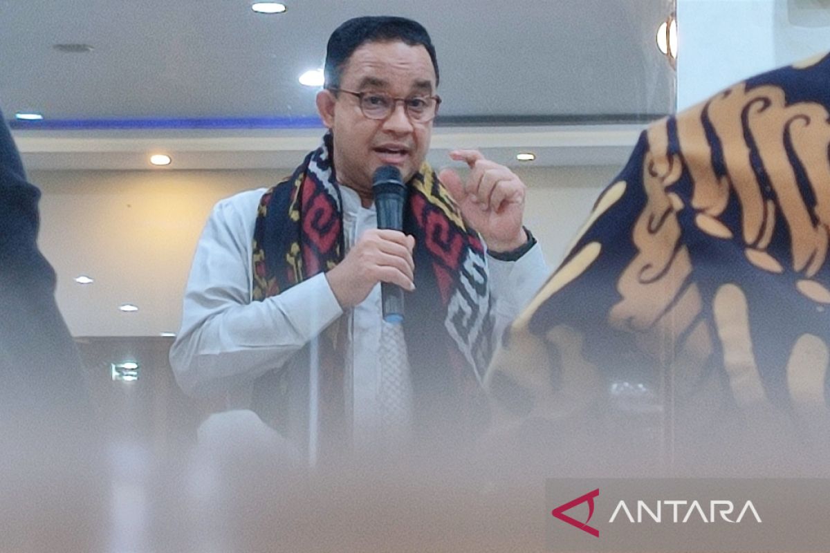 Anies nilai belum waktunya deklarasi capres