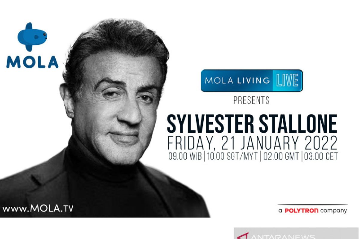 Sylvester Stallone akan bagi cerita di Mola Living Live