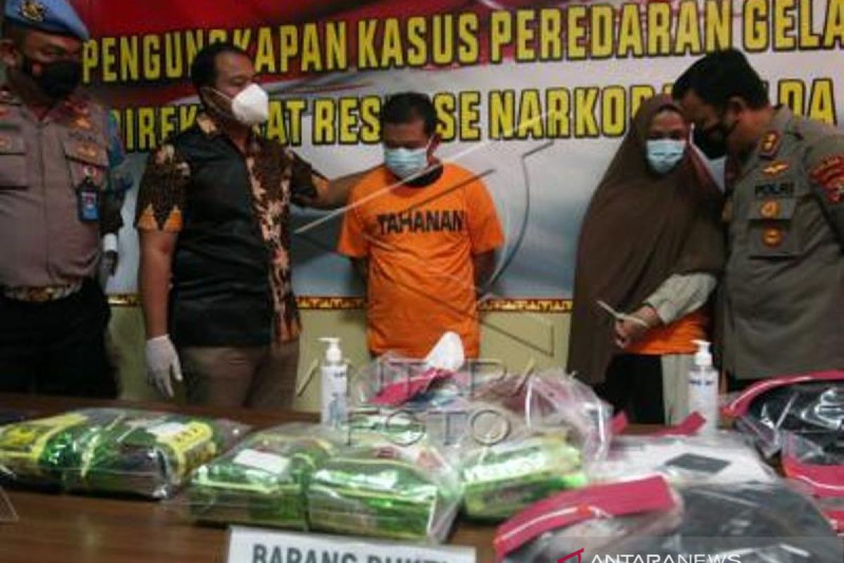 Polda Lampung Ungkap Kasus Narkotika