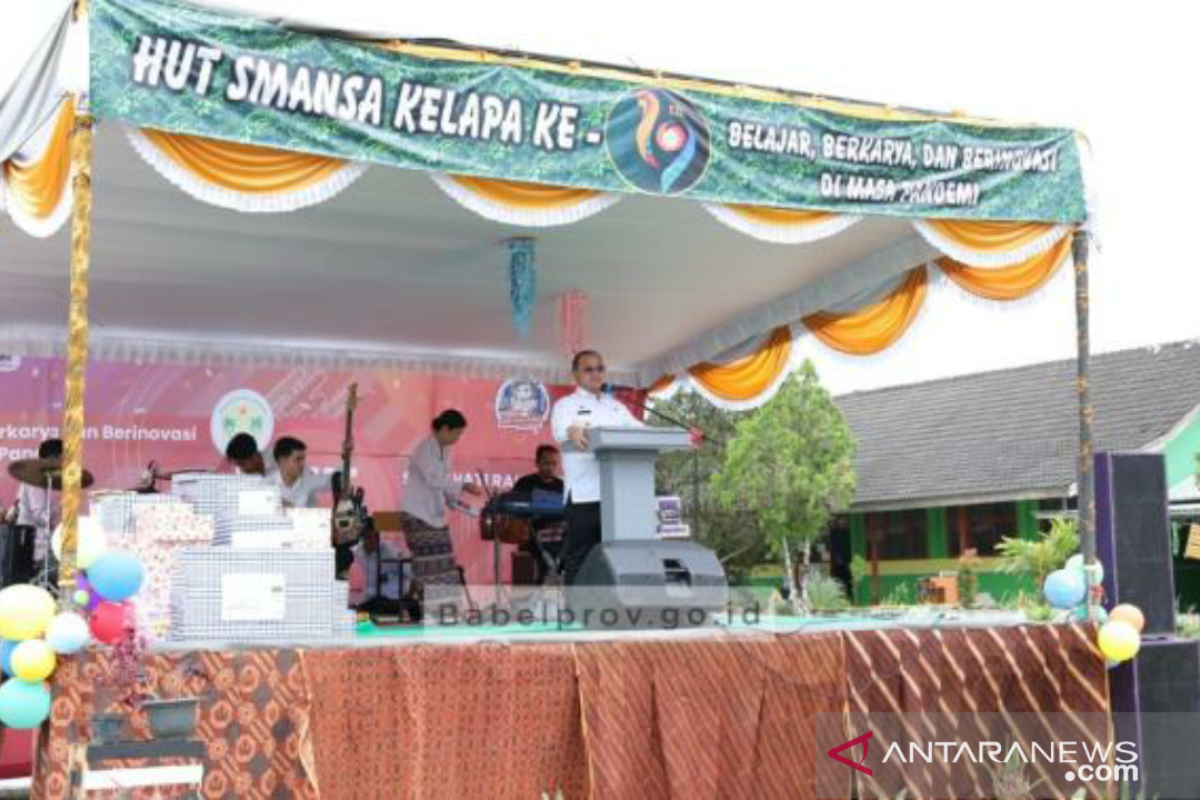 Gubernur Babel undang siswa terbaik SMAN 1 Kelapa ikut berdiskusi di ajang Internasional G20