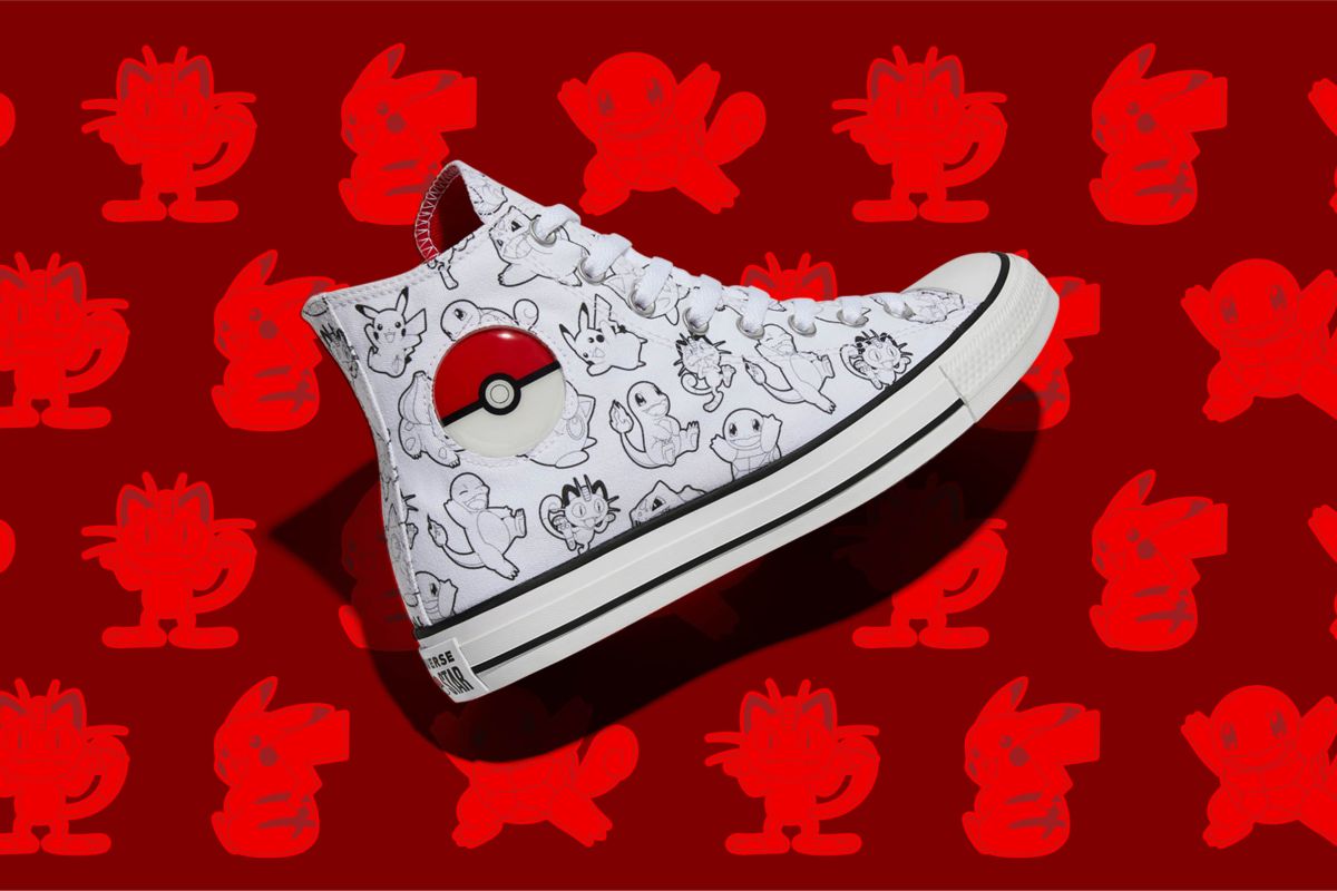 Converse rilis edisi khusus HUT ke-25 Pokemon