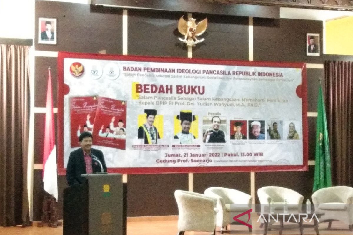 Kepala BPIP: Salam Pancasila sebagai salam kebangsaan