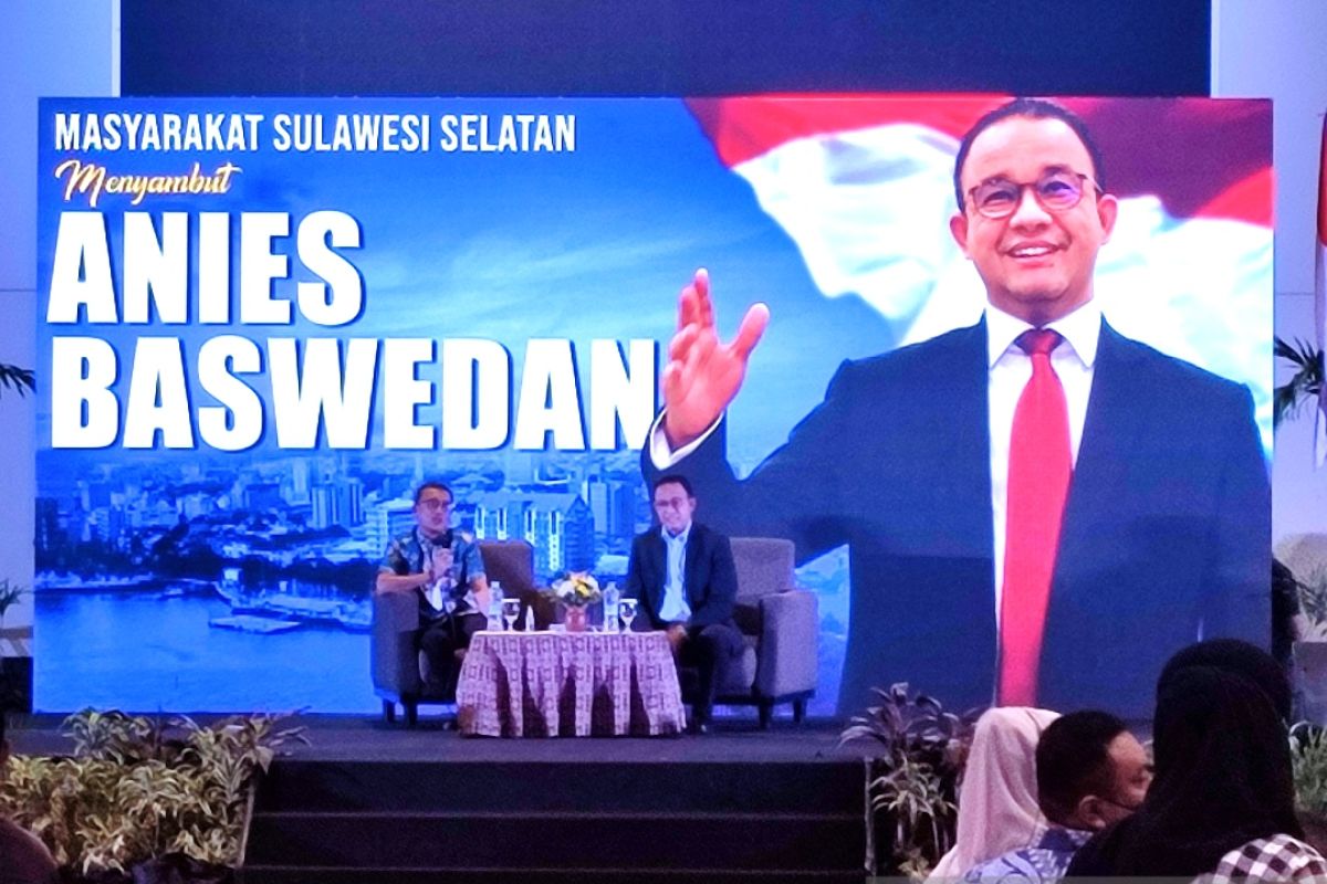 Anies Baswedan berbagi pengalaman kepemimpinan di Makassar