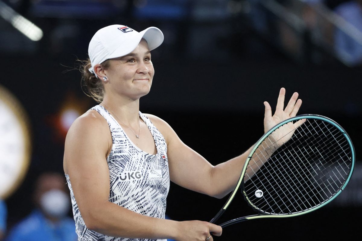 Barty melaju ke perempat final Australian Open usai tekuk Anisimova