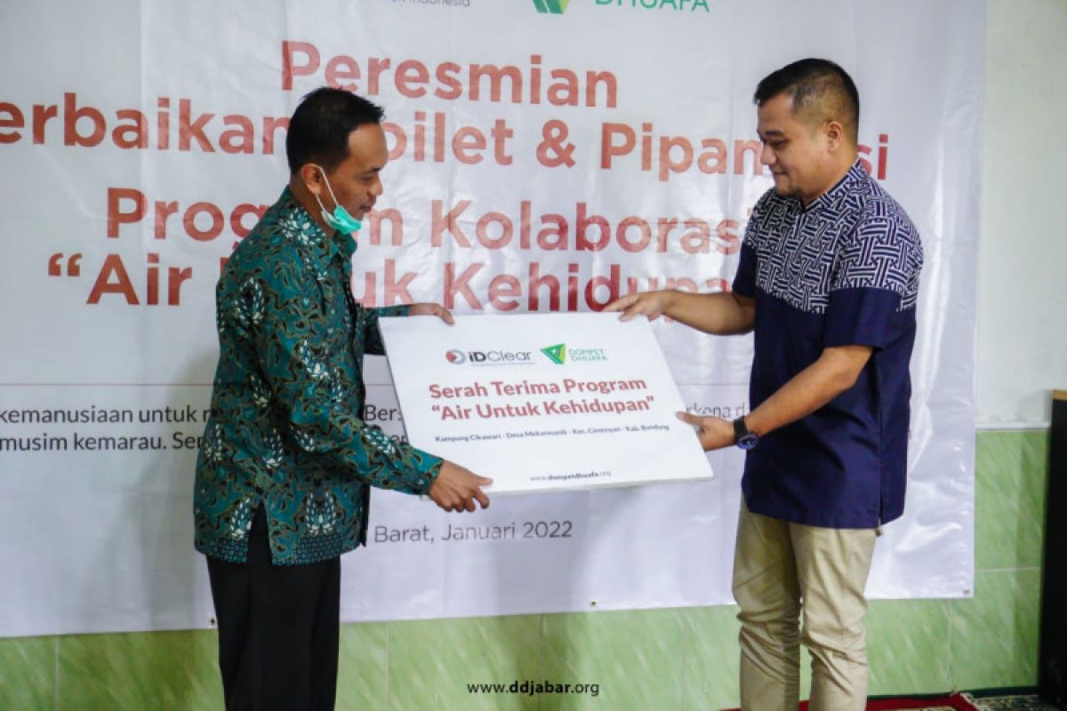 Dompet Dhuafa dan KPEI hadirkan air bersih untuk warga Cikawari Atas