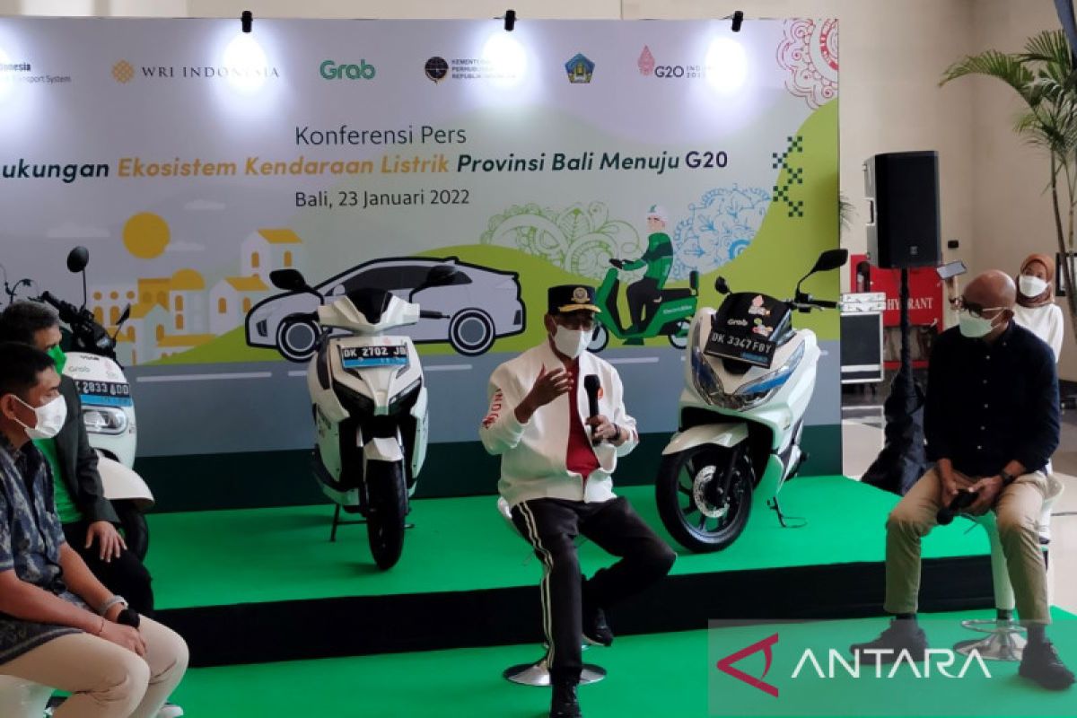 Menhub dorong perusahaan produksi kendaraan bermotor listrik