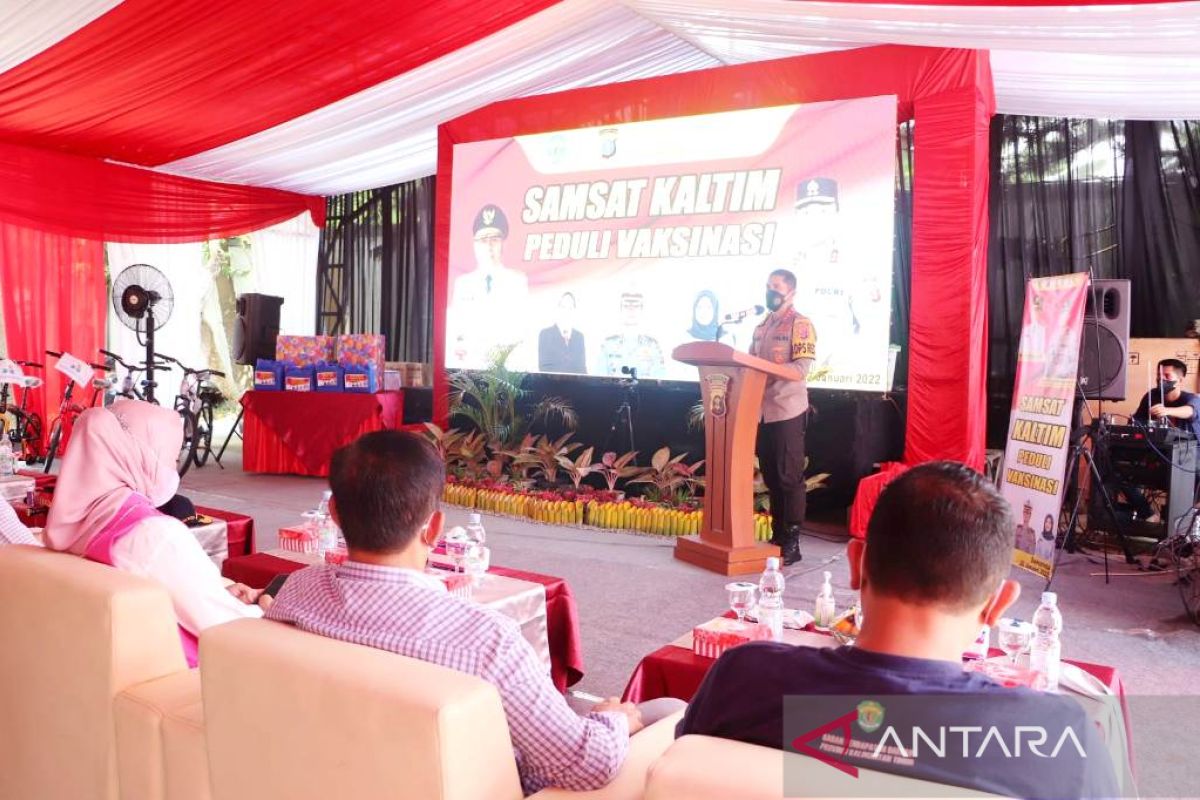 Polda Kaltim gelar vaksinasi serentak di Samarinda