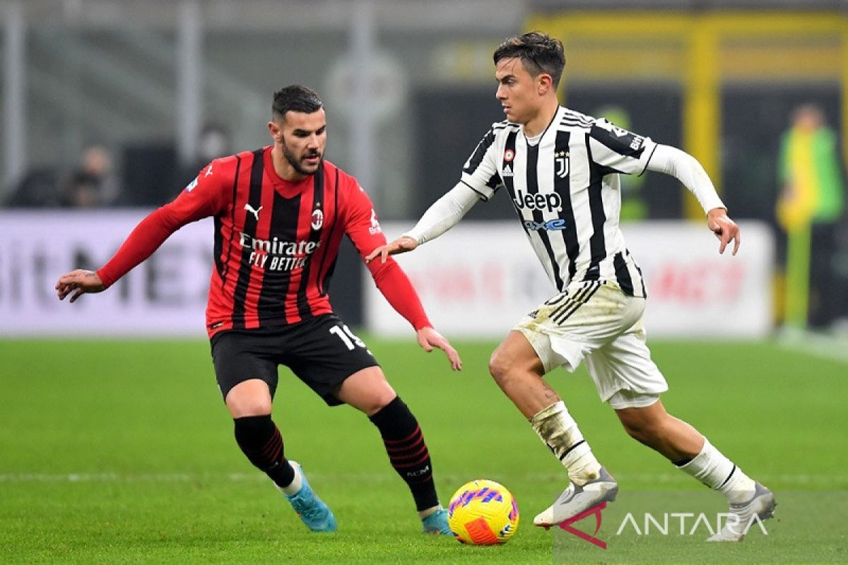 Milan vs Juventus berakhir tanpa gol