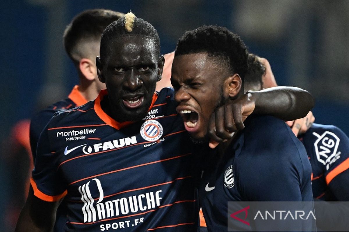 Monaco tersungkur di markas Montpellier  akibat gol larut