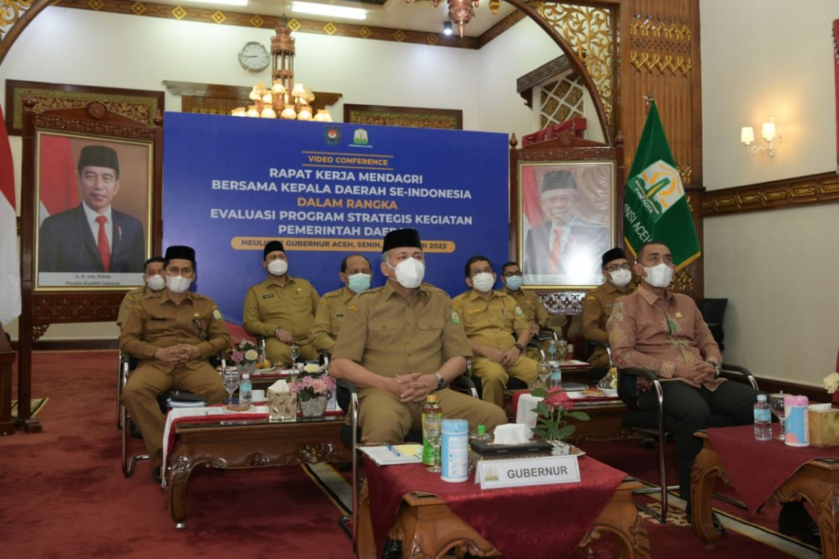 Ini peserta dari Aceh yang ikuti Rakernas pencegahan korupsi