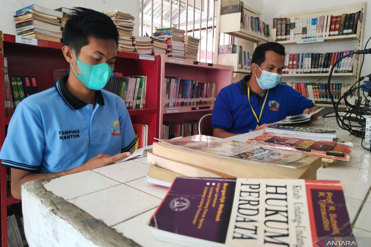 Perpustakaan Tapin rutin masuk Rutan demi tingkatkan minat baca