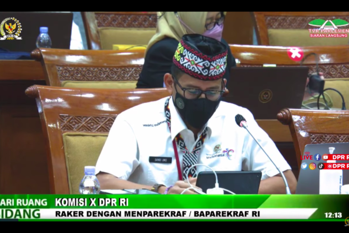 Realisasi anggaran Kemenparekraf 2021 capai 95,76 persen