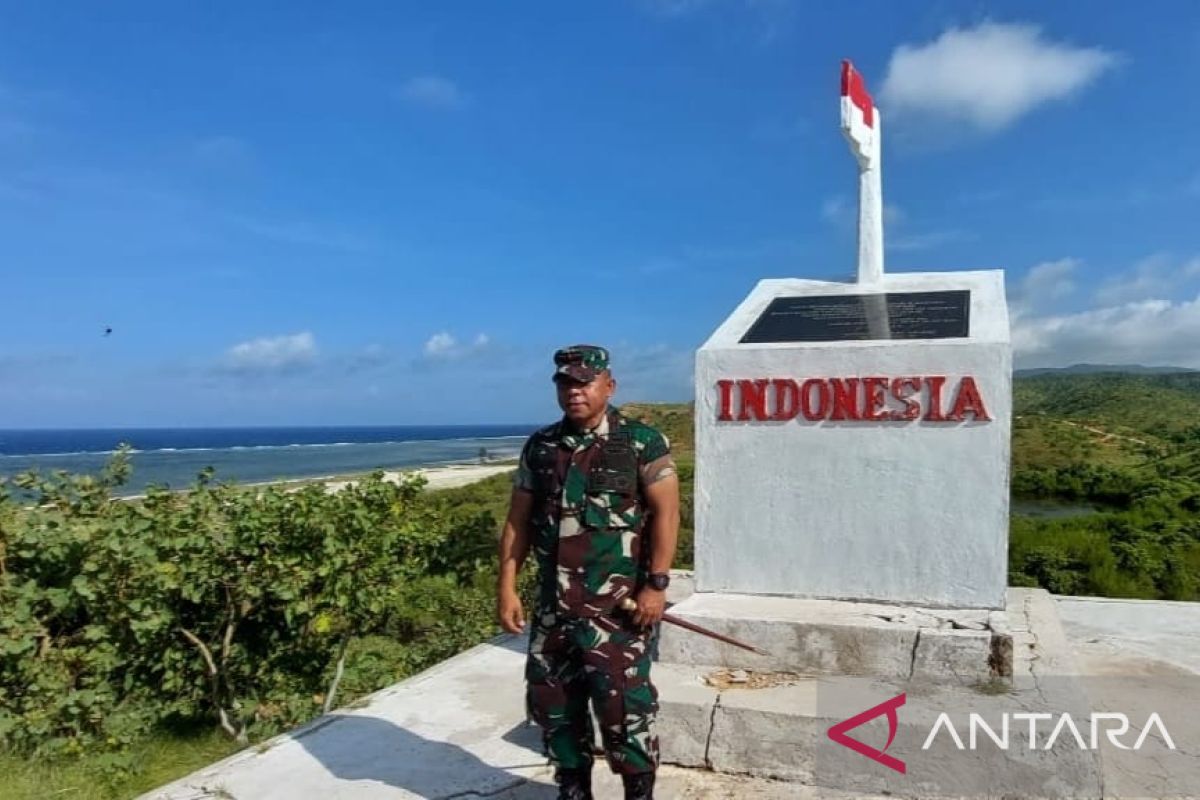 Danrem 151/Binaiya kunjungi Pulau Perbatasan Indonesia -Timor Leste, jaga keutuhan NKRI